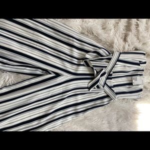 Stripped Jumpsuit